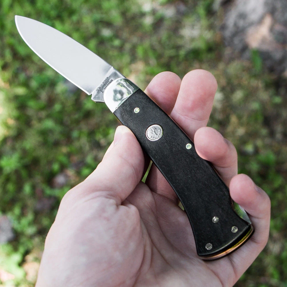 Boker Fellow Ebony Folding Knife 4 Boker Fellow Ebony Folding Knife - Image 4