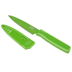 Kuhn Rikon Colori 4" Paring Knife -Multifunctional Tool Store 2812 greenx1000 1