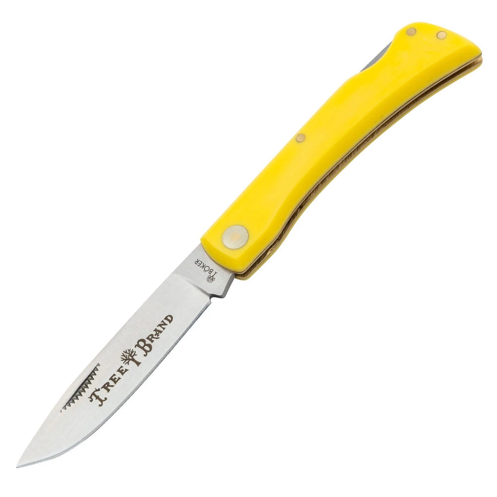 Boker TS 2.0 Yellow Delrin Rangebuster Junior Folding Knife 1 Boker TS 2.0 Yellow Delrin Rangebuster Junior Folding Knife