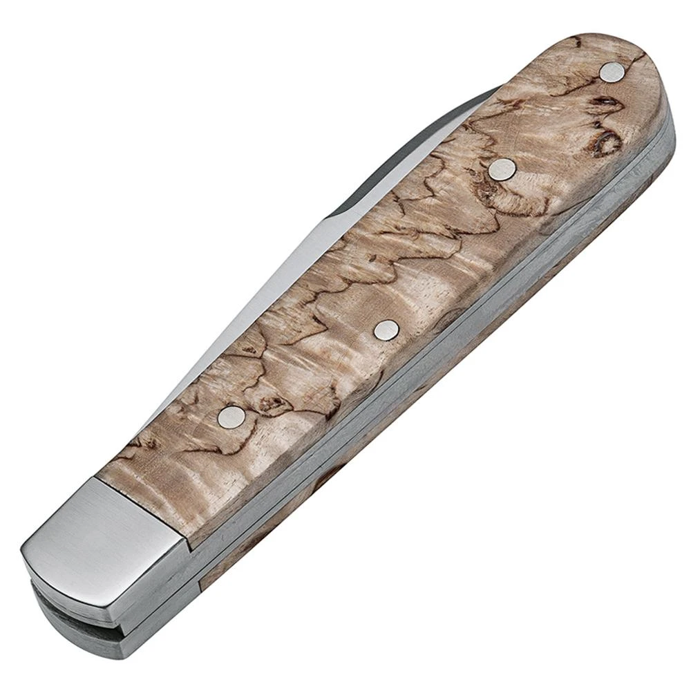 Boker Barlow Prime Curly Birch Wood Folding Knife 2 Boker Barlow Prime Curly Birch Wood Folding Knife - Image 2