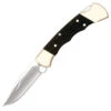 Buck Knives Buck 112 Ranger Folding Knife With Finger Grooved Ebony Handle