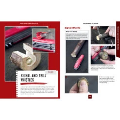 Victorinox Whittling In The Wild Swiss Army Knife Book By Felix Immler 15 Victorinox Whittling In The Wild Swiss Army Knife Book By Felix Immler -Multifunctional Tool Store FC00718 Whittling in the Wild Whistles