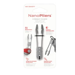 KeySmart Nano Pliers 15 KeySmart Nano Pliers -Multifunctional Tool Store KS121SS KeySmart NanoPliers in Package