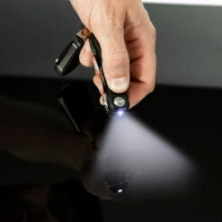 KeySmart Pro Compact Key Holder With Tile Smart Location 18 KeySmart Pro Compact Key Holder With Tile Smart Location -Multifunctional Tool Store KS411BLK KeySmart Pro With LED Light