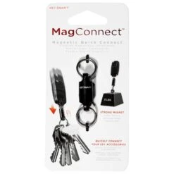 KeySmart MagConnect Magnetic Quick Disconnect 7 KeySmart MagConnect Magnetic Quick Disconnect -Multifunctional Tool Store KS814BLK KeySmart MagConnect Black Package