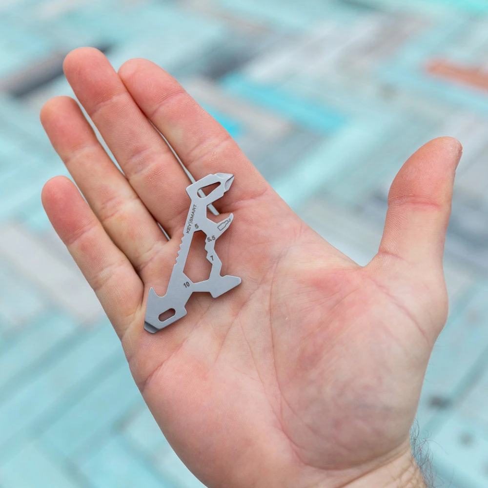 KeySmart AllTul Dino Keychain Multi-tool 3 KeySmart AllTul Dino Keychain Multi-tool - Image 3