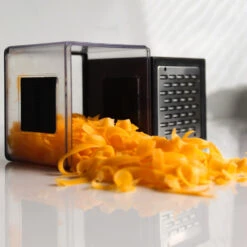 Microplane Cube Grater -Multifunctional Tool Store MP34002 Microplane Cube Grater Shredded Carrots