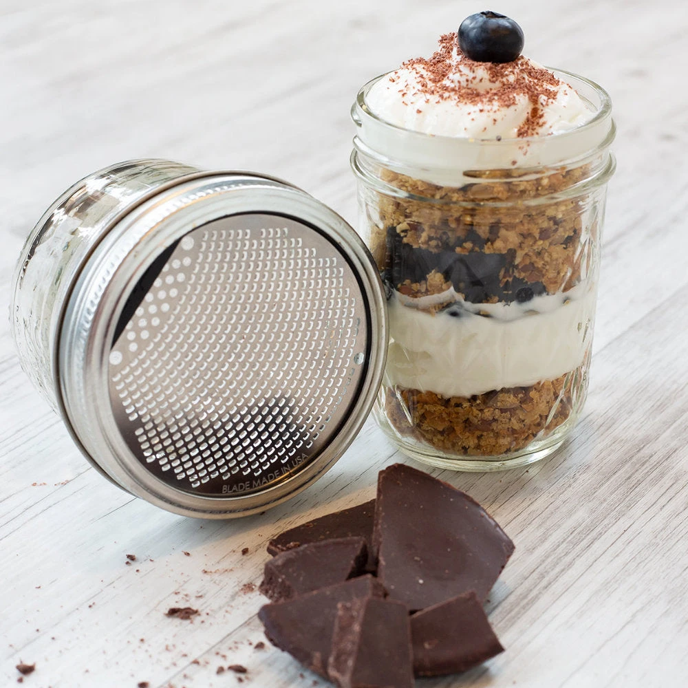 Microplane Jar Lid Etched 2-Piece Grater Set 4 Microplane Jar Lid Etched 2-Piece Grater Set - Image 4