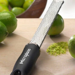 Microplane Premium Classic Zester/Grater -Multifunctional Tool Store MP46020 Microplane Grater Zester Close Up