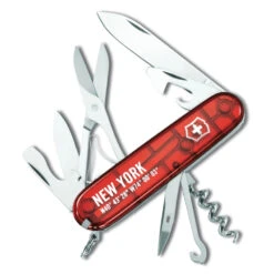 Victorinox New York Skyline Climber Limited Edition Swiss Army Knife 5 Victorinox New York Skyline Climber Limited Edition Swiss Army Knife -Multifunctional Tool Store NYCityscape shield blade