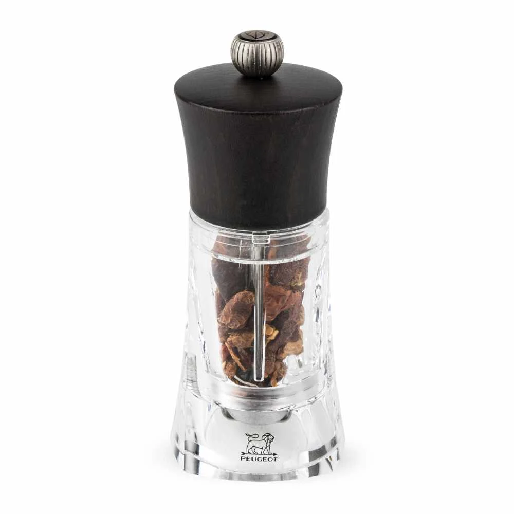 Peugeot Oleron 5.5" Dried Red Chili Pepper Mill - Chocolate 1 Peugeot Oleron 5.5" Dried Red Chili Pepper Mill - Chocolate