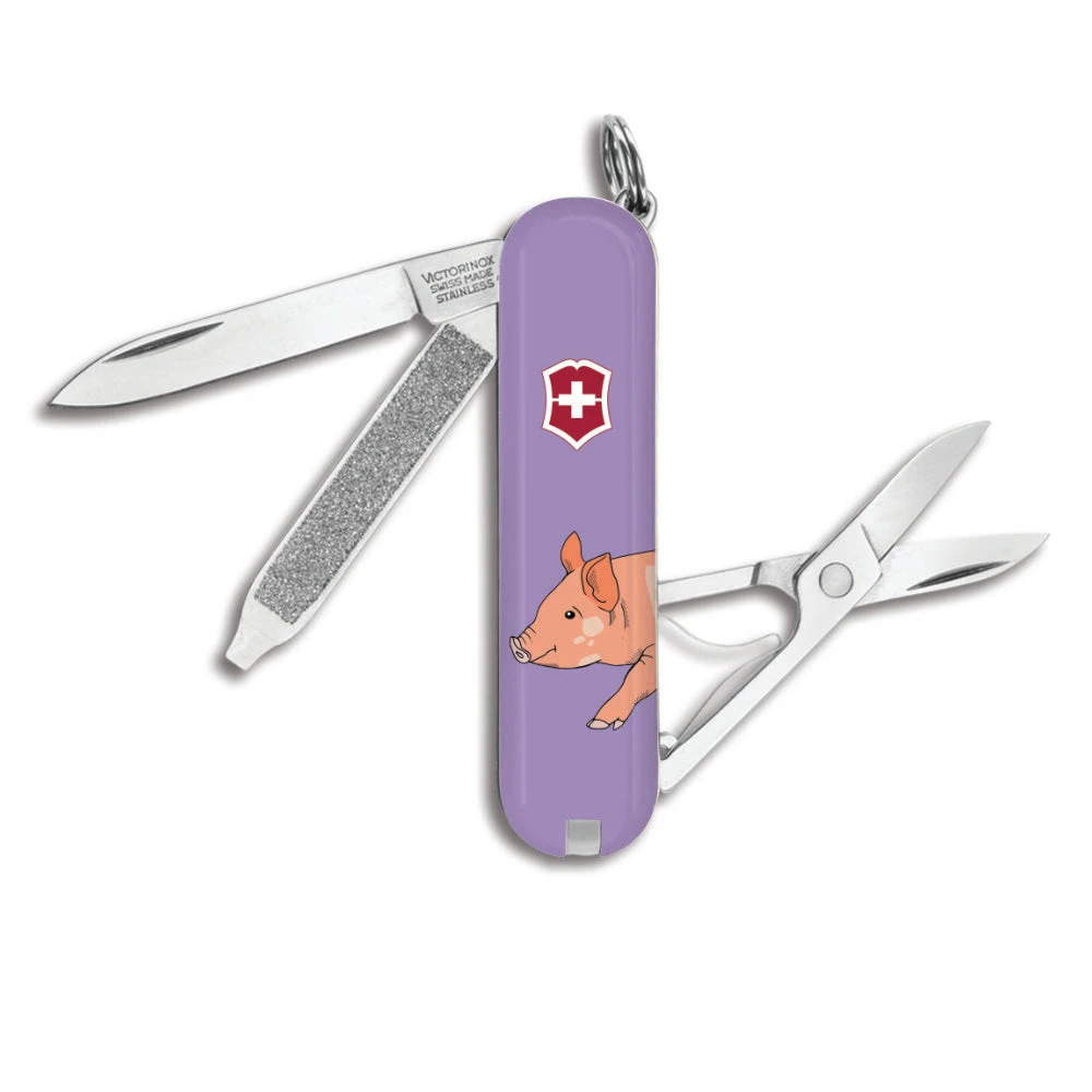 Victorinox Passel Of Pigs Classic SD Designer Swiss Army Knife 1 Victorinox Passel Of Pigs Classic SD Designer Swiss Army Knife