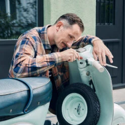 Victorinox Replica 1897 Limited Edition Swiss Army Knife 28 Victorinox Replica 1897 Limited Edition Swiss Army Knife -Multifunctional Tool Store SA01897J22 Victorinox Replica 1897 Knife in Use with Scooter