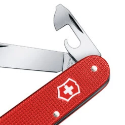 Victorinox Cadet Red Swiss Army Knife 8 Victorinox Cadet Red Swiss Army Knife -Multifunctional Tool Store SA0260120R Cadet Can Opener Detail