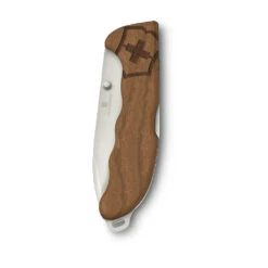 Victorinox Evoke Wood Lockblade Swiss Army Knife With Clip -Multifunctional Tool Store SA09415D630 Victorinox Evolve Wood Closed Front View