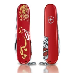 Victorinox Year Of The Rabbit Huntsman 2023 Limited Edition Swiss Army Knife -Multifunctional Tool Store SA13714E12 S3x1000