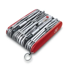 Victorinox SwissChamp XXL Swiss Army Knife 8 Victorinox SwissChamp XXL Swiss Army Knife -Multifunctional Tool Store SA16795XXL 2021 SwissChamp XXL Swiss Army Knife Side Angle View
