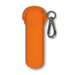 Victorinox Classic SD Silicone Case -Multifunctional Tool Store SA40451 Victorinox Classic Colors Silicone Case Mango Tango Headphones Back