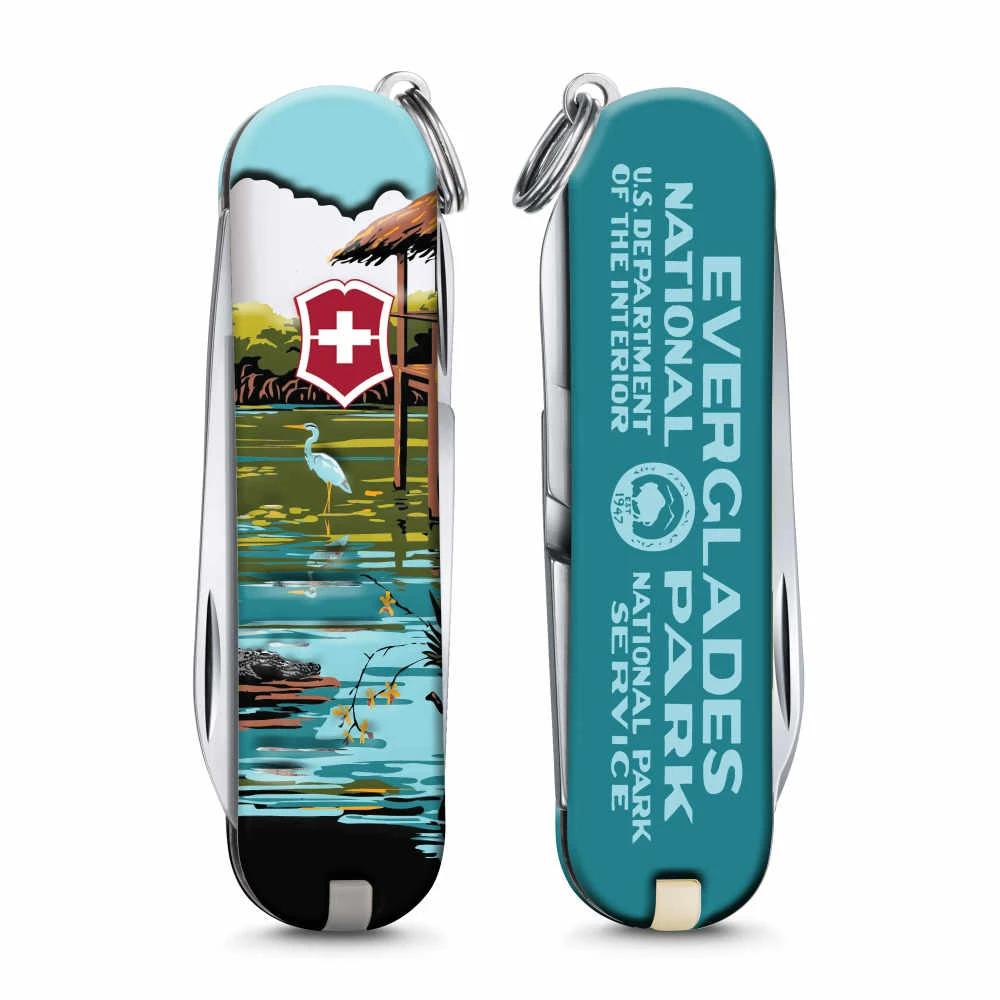 Victorinox Everglades National Park Poster Art Classic SD Swiss Army Knife 2 Victorinox Everglades National Park Poster Art Classic SD Swiss Army Knife - Image 2