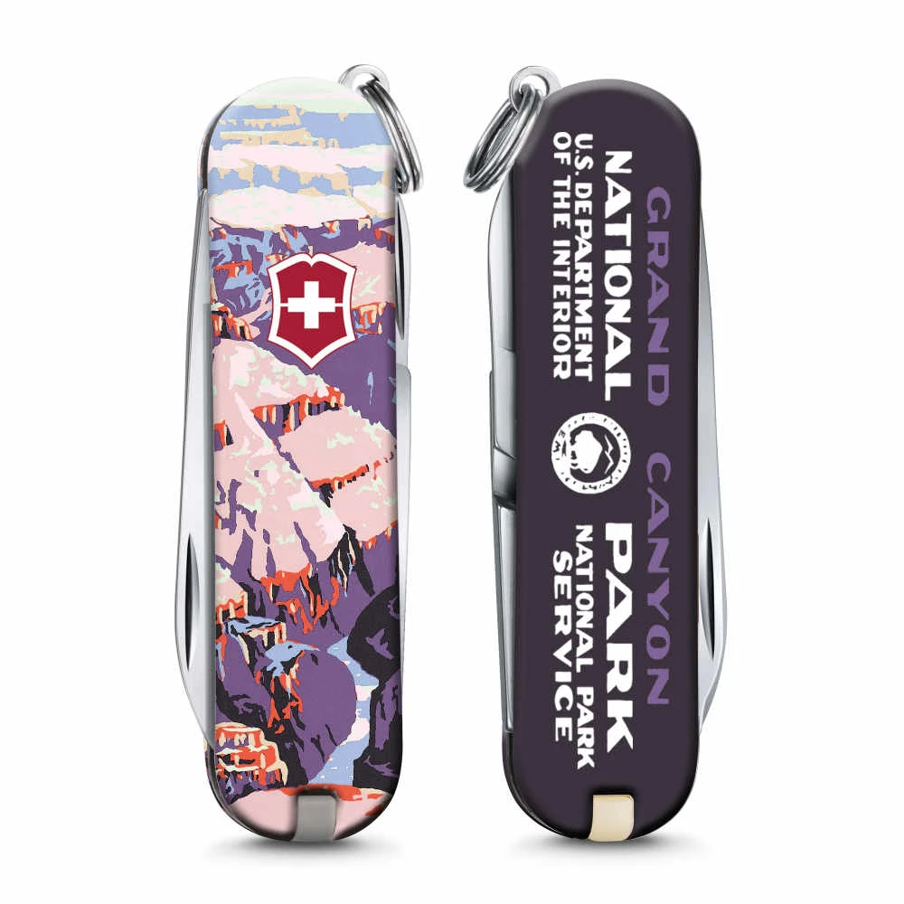 Victorinox Grand Canyon National Park Poster Art Classic SD Swiss Army Knife 2 Victorinox Grand Canyon National Park Poster Art Classic SD Swiss Army Knife - Image 2