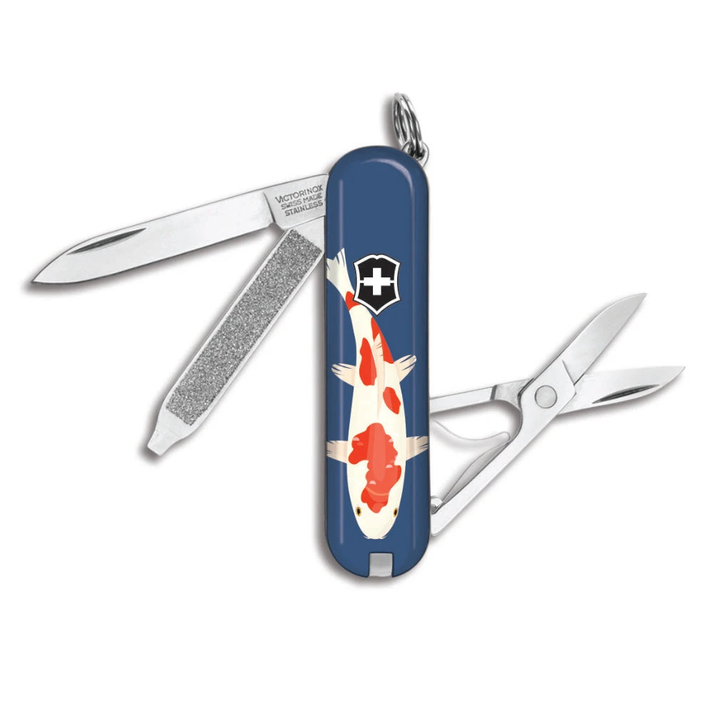 Victorinox Koi Fish Classic SD Designer Swiss Army Knife 1 Victorinox Koi Fish Classic SD Designer Swiss Army Knife