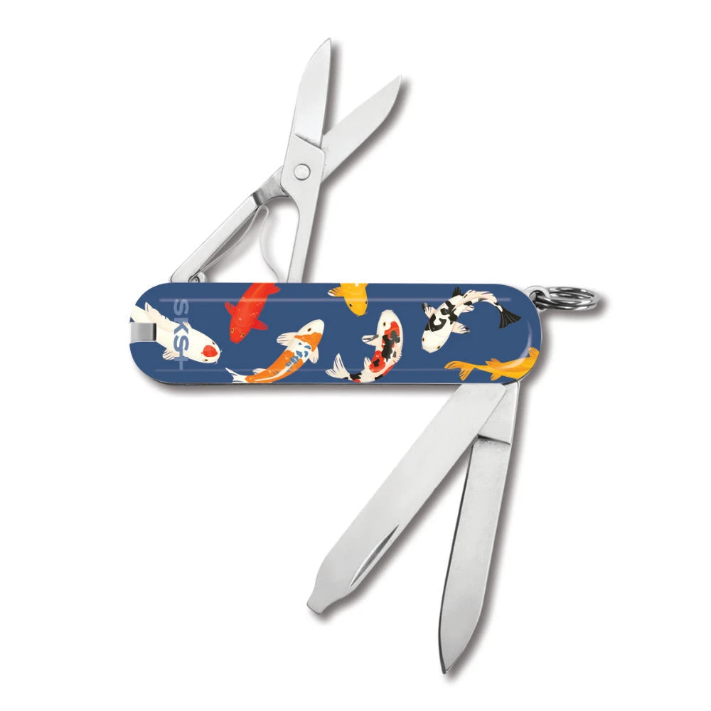 Victorinox Koi Fish Classic SD Designer Swiss Army Knife 2 Victorinox Koi Fish Classic SD Designer Swiss Army Knife - Image 2