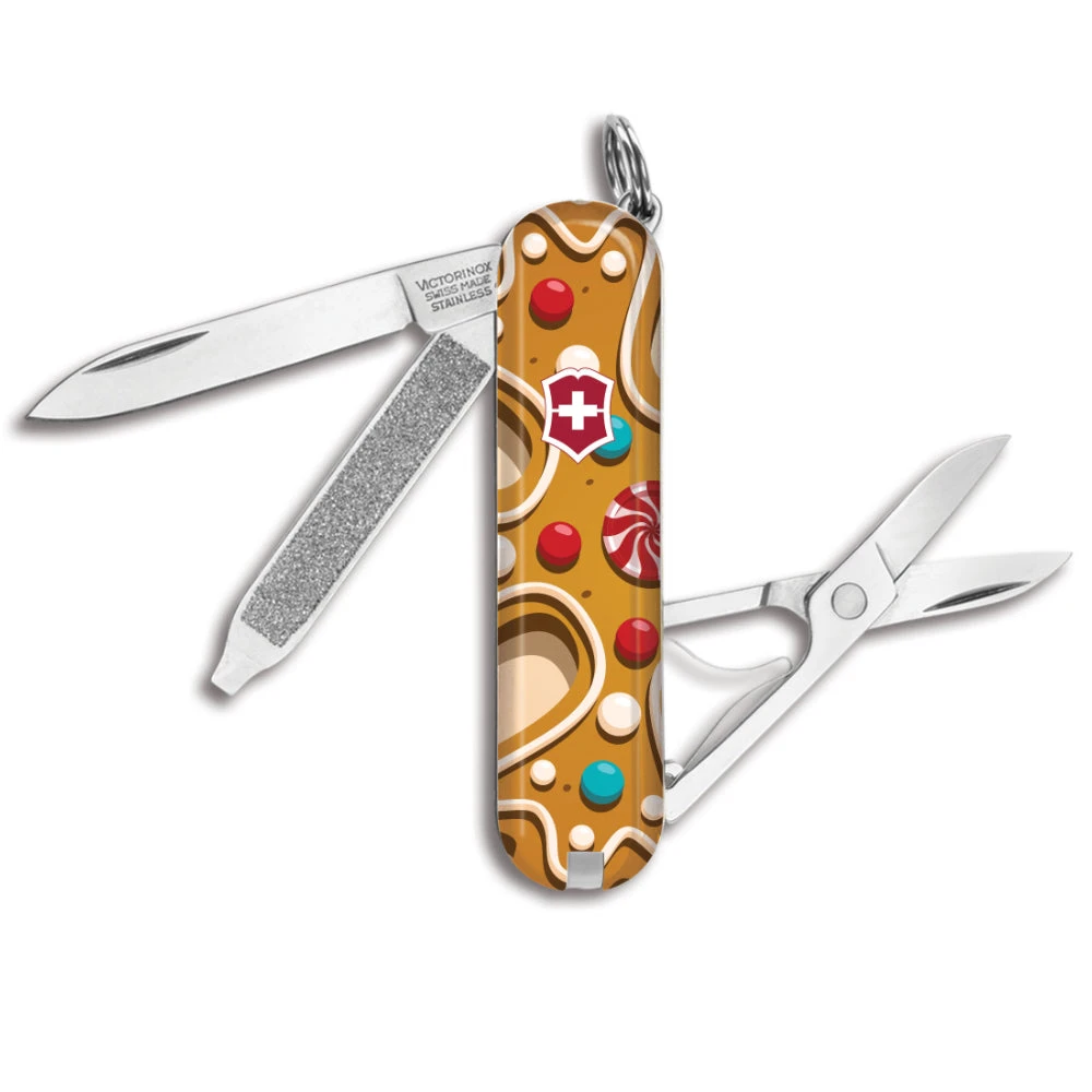 Victorinox Christmas Cookies Classic SD Designer Swiss Army Knife 1 Victorinox Christmas Cookies Classic SD Designer Swiss Army Knife