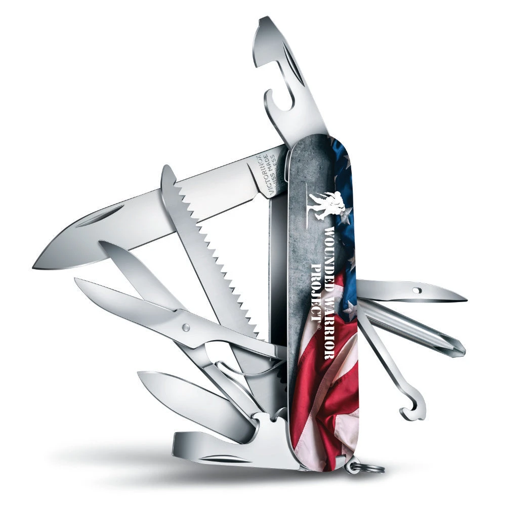 Victorinox Wounded Warrior Project American Flag Fieldmaster Swiss Army Knife 1 Victorinox Wounded Warrior Project American Flag Fieldmaster Swiss Army Knife