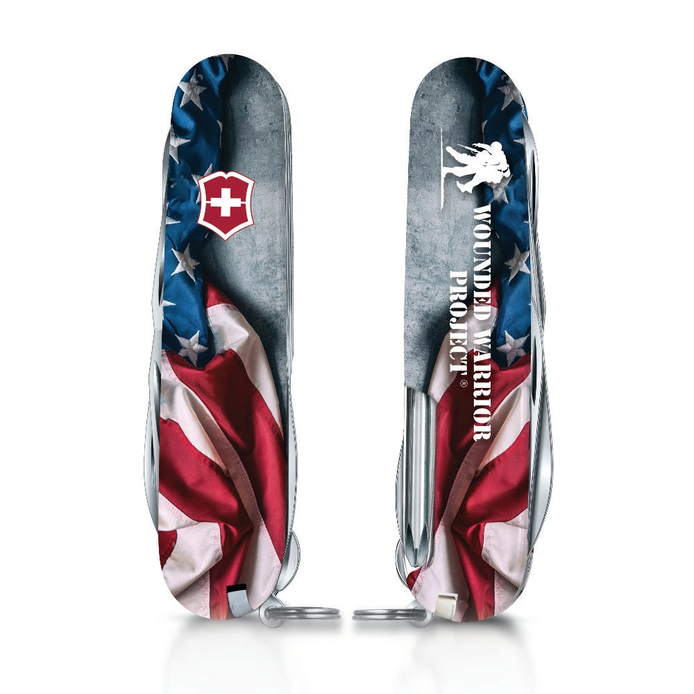 Victorinox Wounded Warrior Project American Flag Fieldmaster Swiss Army Knife 2 Victorinox Wounded Warrior Project American Flag Fieldmaster Swiss Army Knife - Image 2