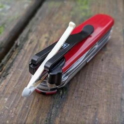 SwissQlip Swiss Army Knife Pocket Clip -Multifunctional Tool Store SGSQLIP91BLK Removing Tweezers For Use