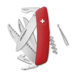 Swiza D09 Swiss Pocket Knife, Red