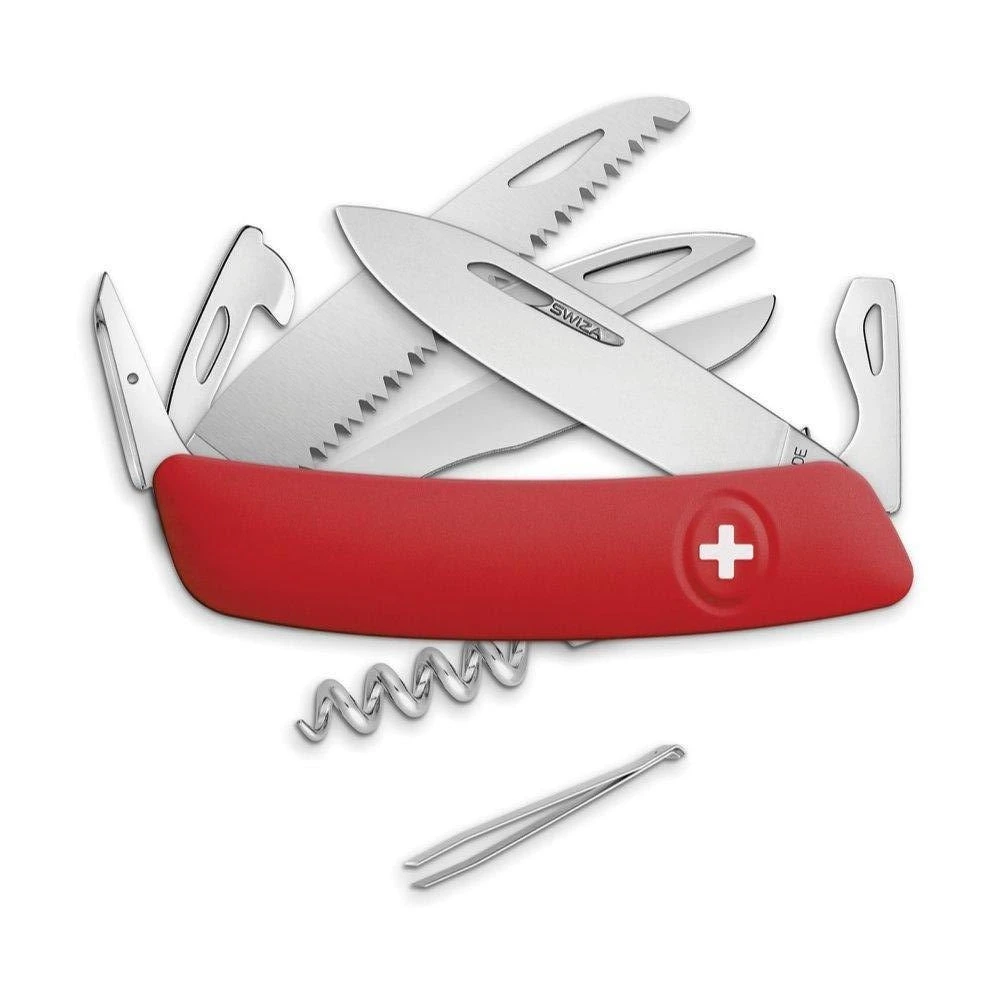 Swiza D09 Swiss Pocket Knife, Red 3 Swiza D09 Swiss Pocket Knife, Red - Image 3