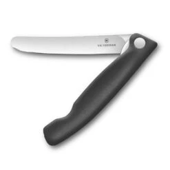 Swiss Classic 4.3" Foldable Paring Knife By Victorinox 15 Swiss Classic 4.3" Foldable Paring Knife By Victorinox -Multifunctional Tool Store VF67803F Black Folding Parer