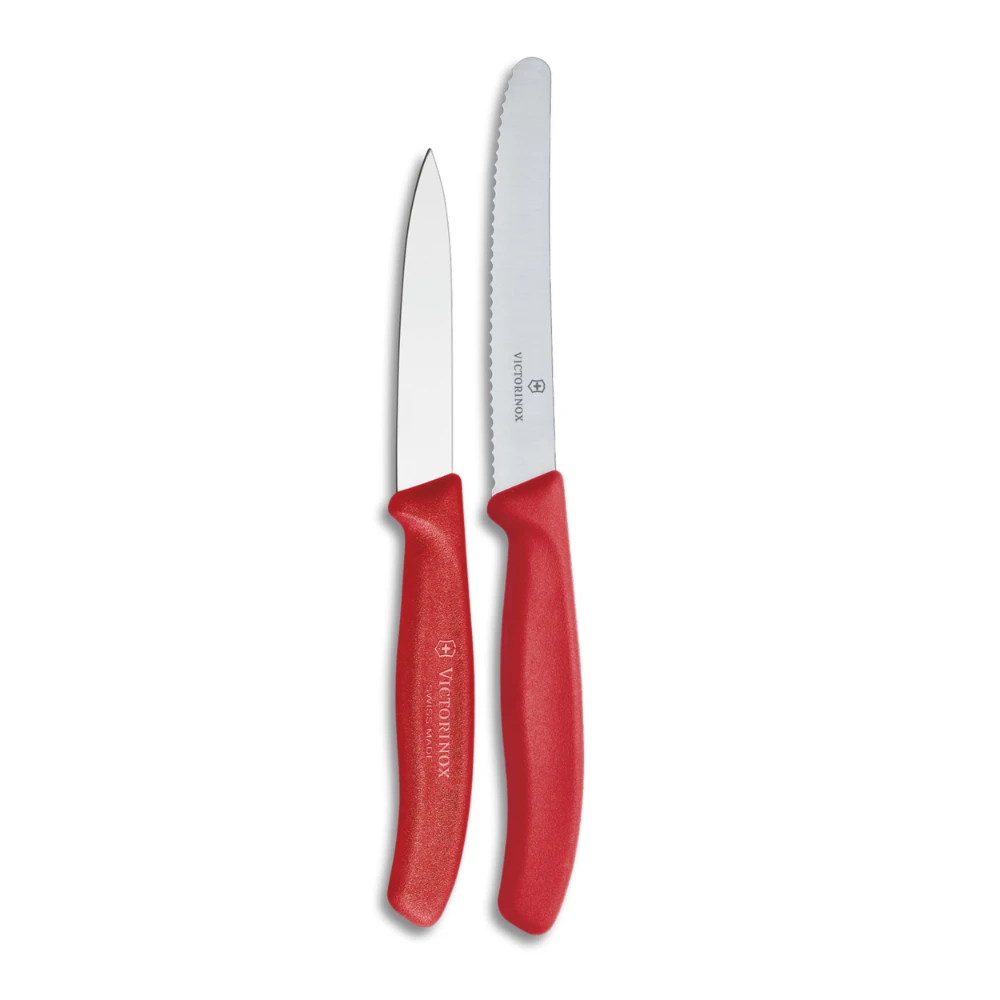 Victorinox Classic 4.25" Utility Knife And 3.25" Paring Knife Set 1 Victorinox Classic 4.25" Utility Knife And 3.25" Paring Knife Set
