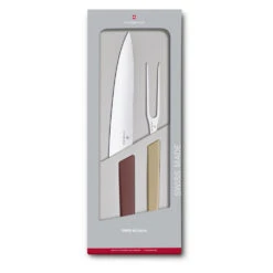 Swiss Modern Colors 2-Piece Carving Set By Victorinox -Multifunctional Tool Store VF6909621G Swiss Modern Colors Carving Set Boxed