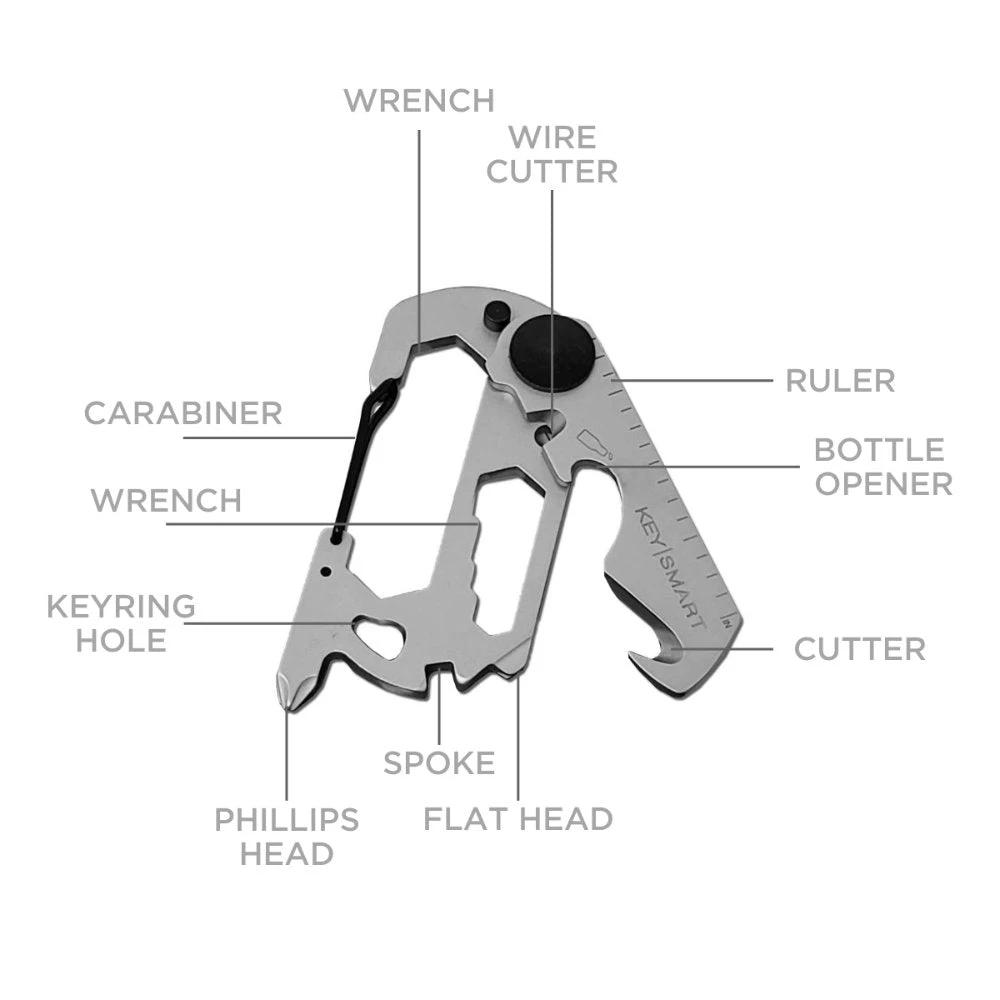 KeySmart AllTul Vulture Keychain Multi-tool 2 KeySmart AllTul Vulture Keychain Multi-tool - Image 2