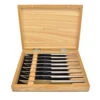 Wusthof 8-Piece Stainless Steel Steak Knife Set In Olivewood Chest