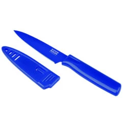 Kuhn Rikon Colori 4" Paring Knife -Multifunctional Tool Store kr2814 bluex1000 1