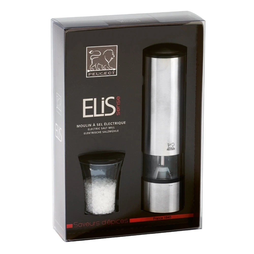 Peugeot Elis Sense 8" Electric Salt Mill 2 Peugeot Elis Sense 8" Electric Salt Mill - Image 2