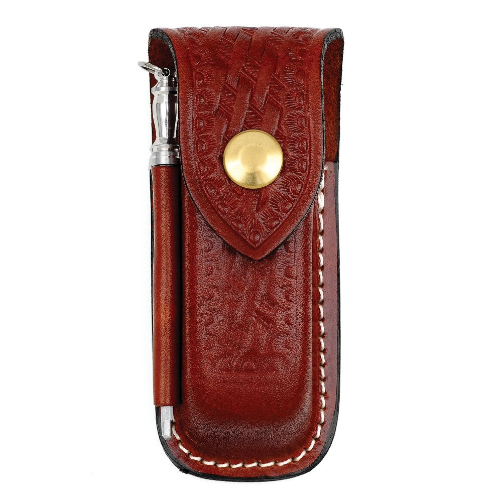 Victorinox Zermatt X-Large Brown Leather Pouch With Steel For Swiss Army Knives 1 Victorinox Zermatt X-Large Brown Leather Pouch With Steel For Swiss Army Knives