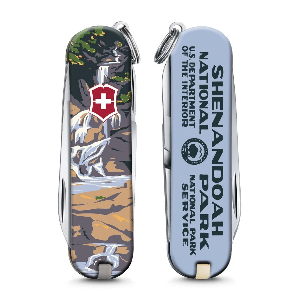 Victorinox Shenandoah National Park Poster Art Classic SD Swiss Army Knife 2 Victorinox Shenandoah National Park Poster Art Classic SD Swiss Army Knife - Image 2