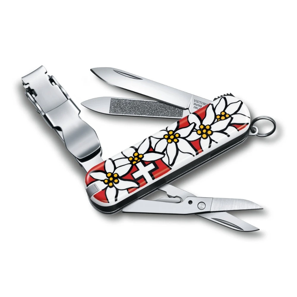 Victorinox Nail Clip 580 Red Edelweiss Swiss Army Knife 1 Victorinox Nail Clip 580 Red Edelweiss Swiss Army Knife