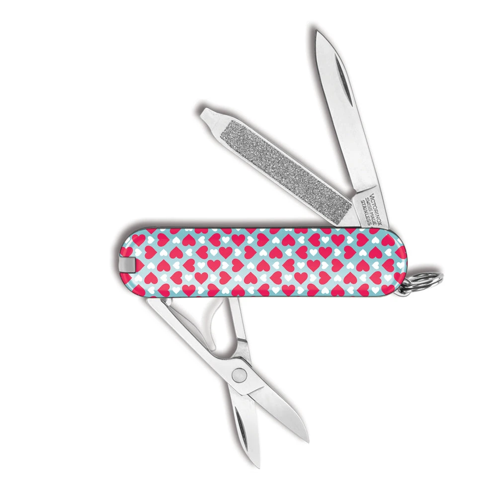 Victorinox Hearts All Around Classic SD Designer Swiss Army Knife 2 Victorinox Hearts All Around Classic SD Designer Swiss Army Knife - Image 2