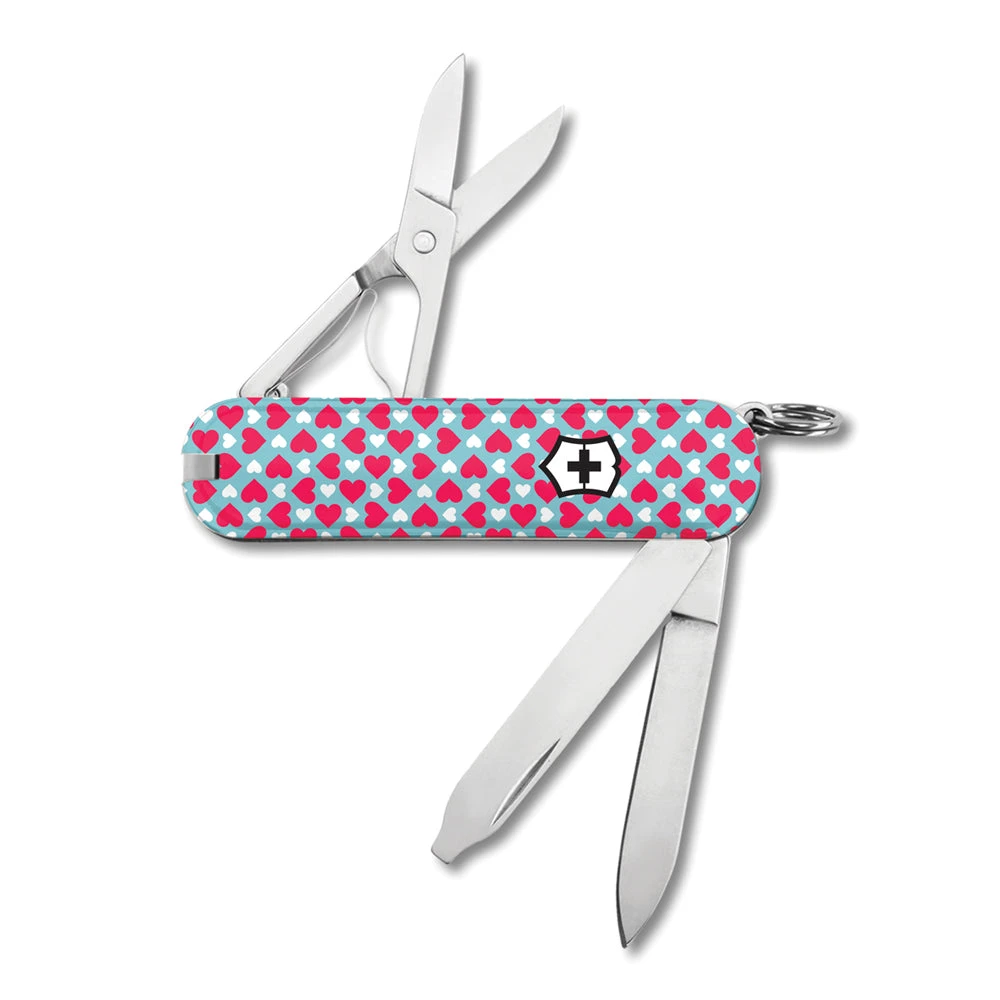 Victorinox Hearts All Around Classic SD Designer Swiss Army Knife 1 Victorinox Hearts All Around Classic SD Designer Swiss Army Knife