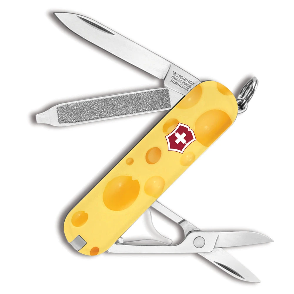 Victorinox Swiss Cheese Classic SD Designer Swiss Army Knife 1 Victorinox Swiss Cheese Classic SD Designer Swiss Army Knife