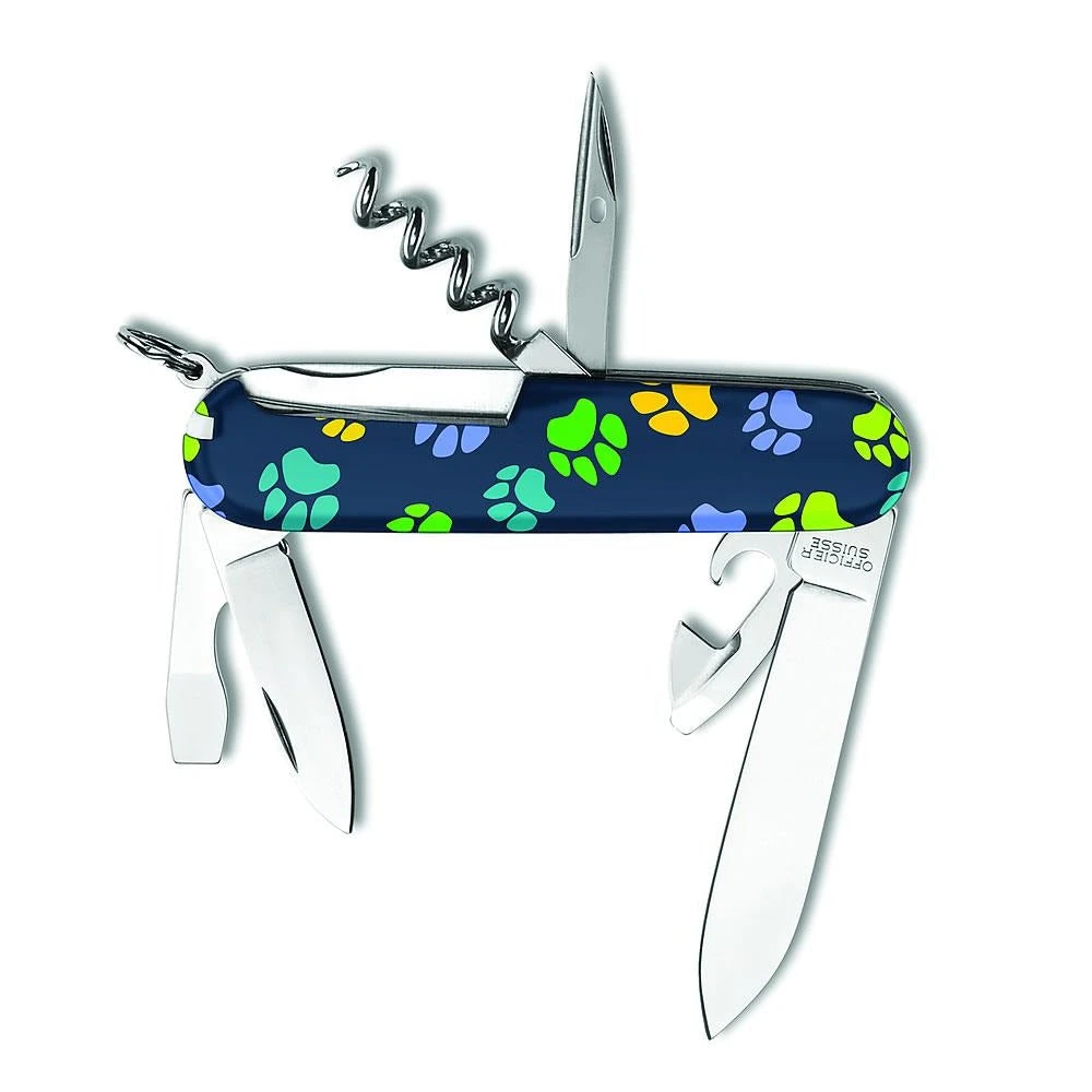 Victorinox Paw Print Spartan Designer Swiss Army Knife 2 Victorinox Paw Print Spartan Designer Swiss Army Knife - Image 2