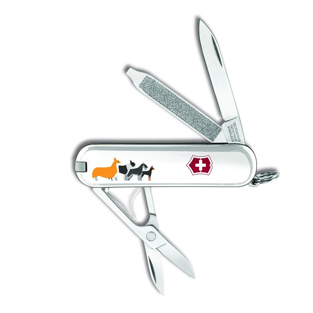 Victorinox Puppy Parade Classic SD Designer Swiss Army Knife 2 Victorinox Puppy Parade Classic SD Designer Swiss Army Knife - Image 2