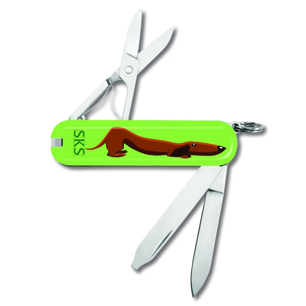 Victorinox Dachshund Dog Classic SD Designer Swiss Army Knife 2 Victorinox Dachshund Dog Classic SD Designer Swiss Army Knife - Image 2