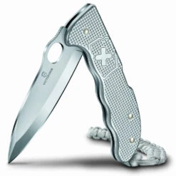 Victorinox Hunter Pro Alox Swiss Army Knife With Clip And Lanyard -Multifunctional Tool Store sa9415m26 open standing x1000 1