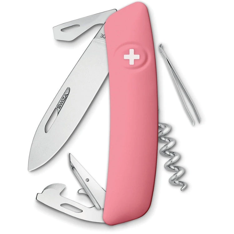 Swiza D03 Swiss Pocket Knife, Pink 1 Swiza D03 Swiss Pocket Knife, Pink